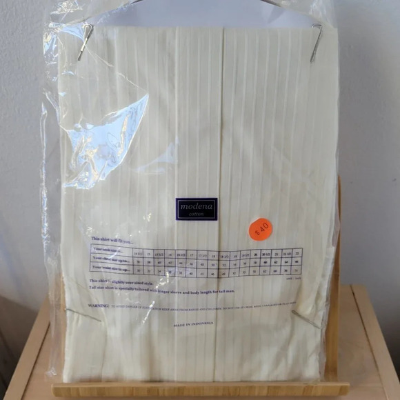 MODENA Cotton Big Man’s Shirt (Size: 34 – 35) - Picture 7 of 11